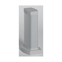 Snap-On мини-колонна алюминиевая с крышкой из алюминия, 2 секции, высота 0,3 метра, цвет алюминий | код 653021 |  Legrand